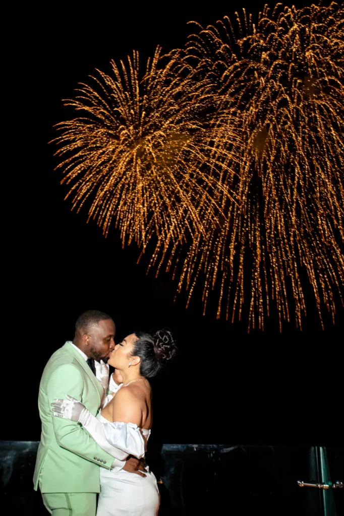 wedding beach couple