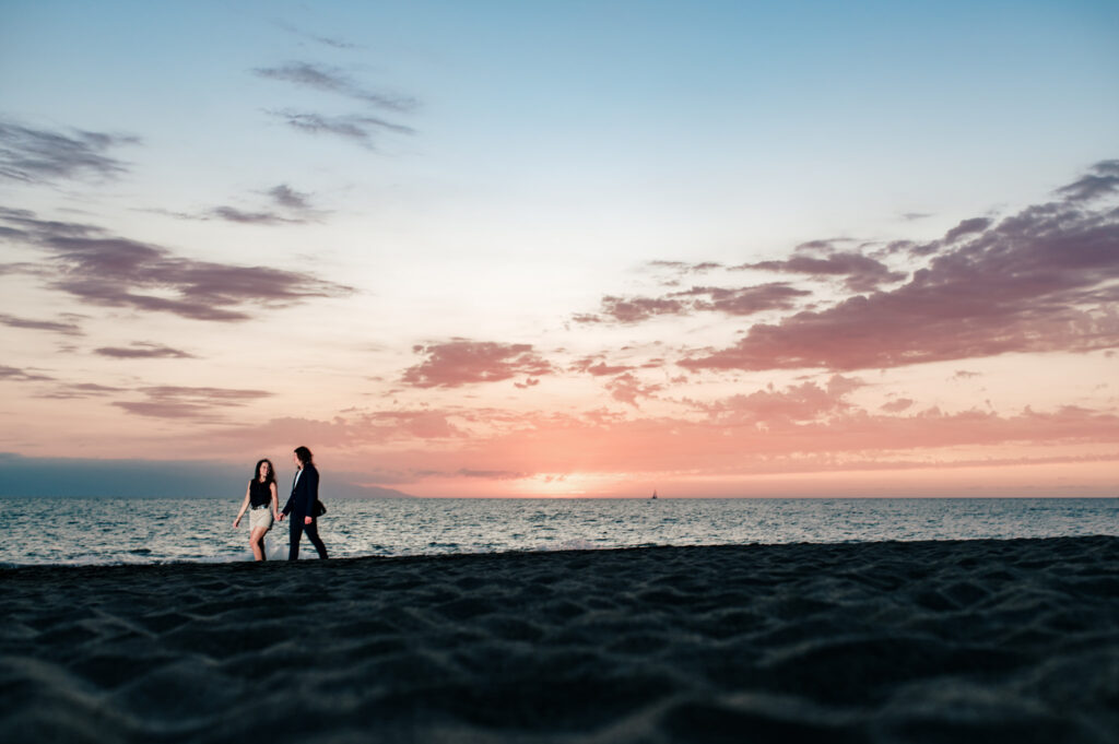 couple at the beach