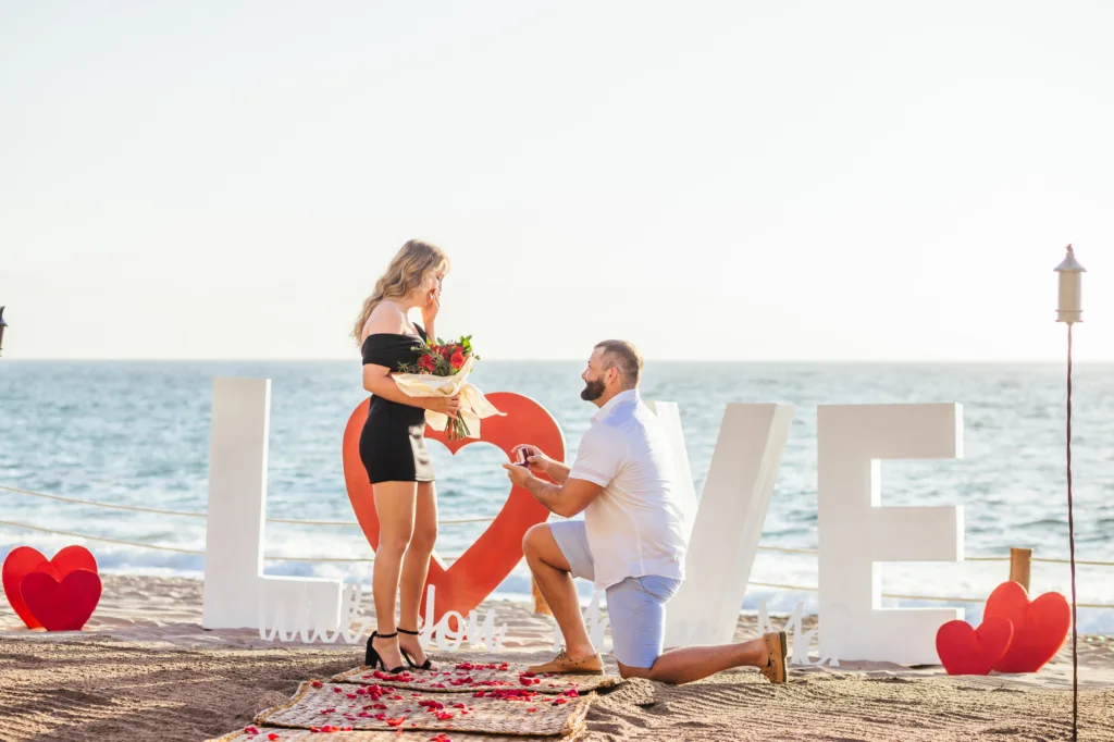 couple at the beach